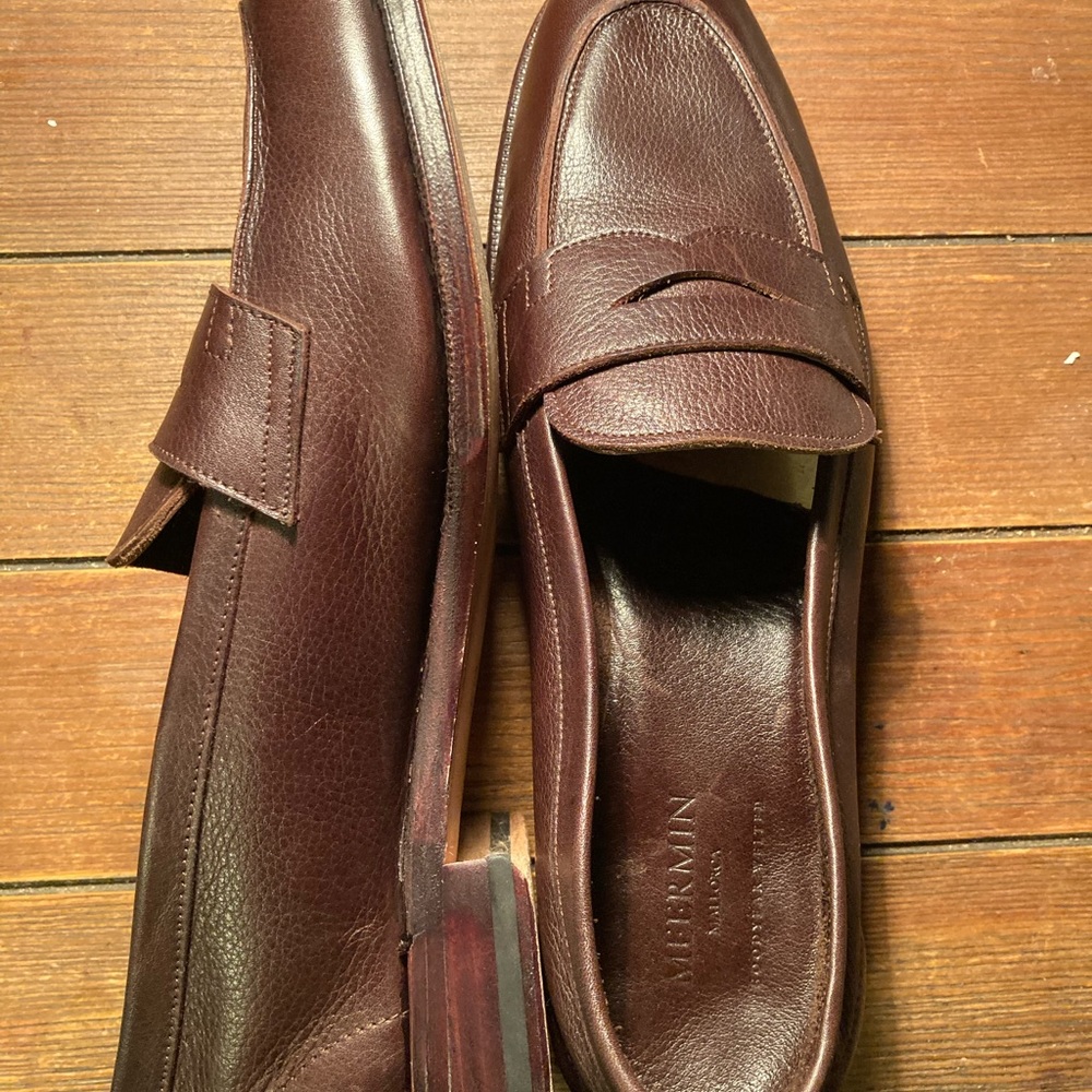 Women’s Meermin Mellorca Brown Penny Loafers